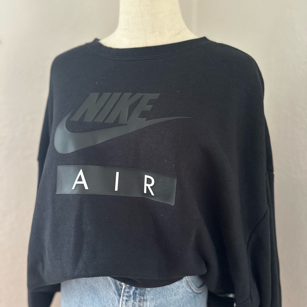 Nike Air Black Crewneck Sweatshirt